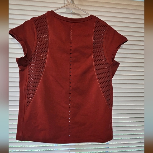 NWT ADIDAS Primeknit Primeblue Tennis Top Tee Wild Pink Sz L - Picture 4 of 6